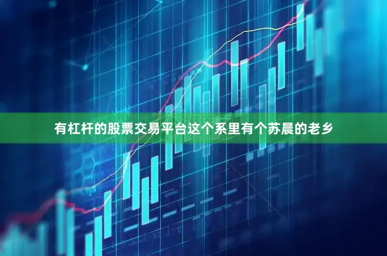 有杠杆的股票交易平台这个系里有个苏晨的老乡